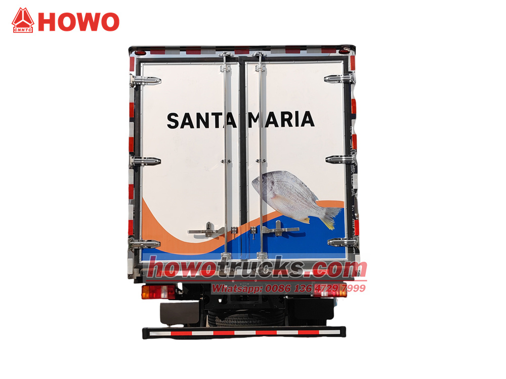 HOWO 5T seafood van truck