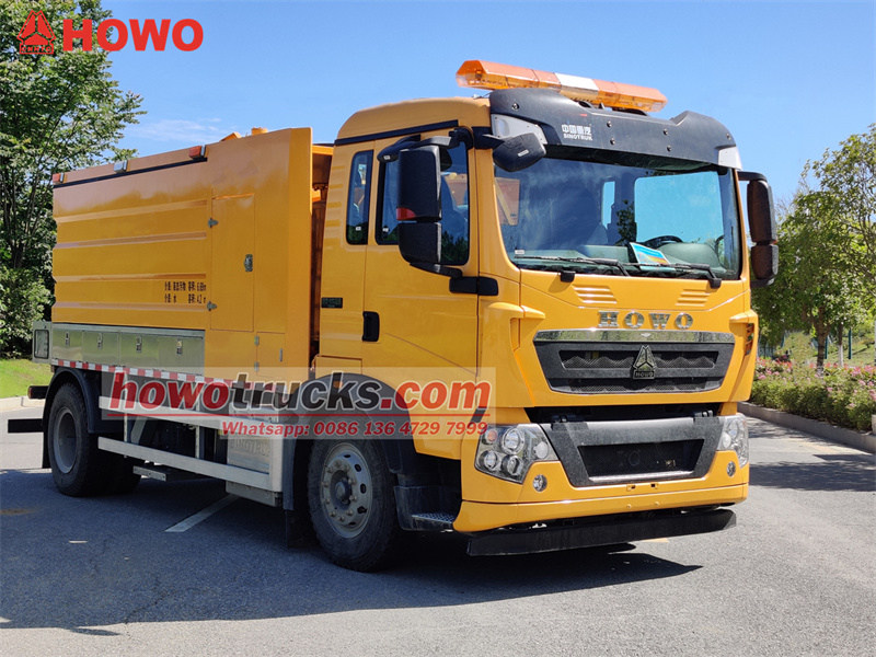 HOWO 11CBM Combined Sewer Jetting Truck