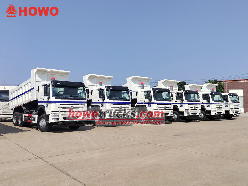 20 xe tải ben Sinotruk HOWO 6x4