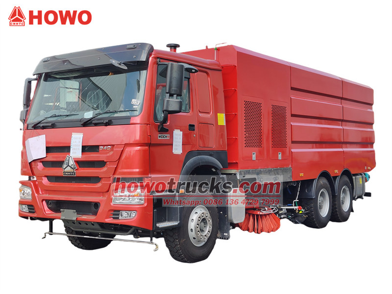 Dust cleaner road sweeper HOWO
