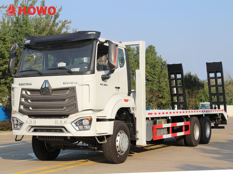 Xe tải tự bốc dỡ hàng hạng nặng HOWO 6x4 thùng phẳng