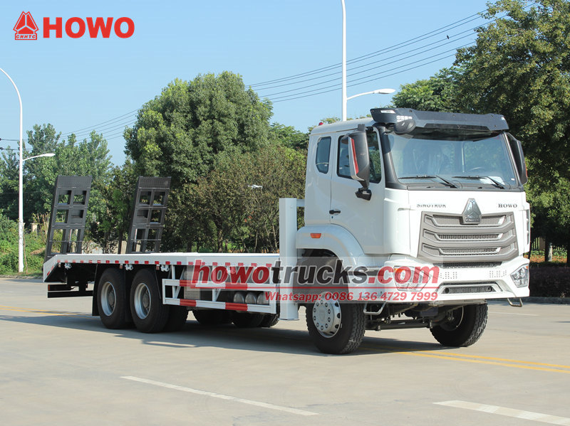 HOWO heavy-duty self loader truck for export
