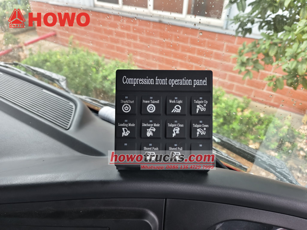 Sinotruk HOWO TX garbage truck with compactor