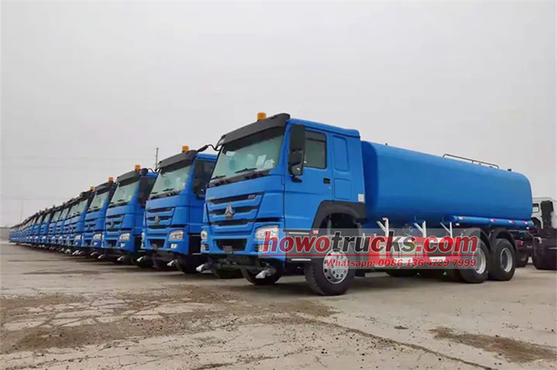 HOWO 10000Liters water bowser truck