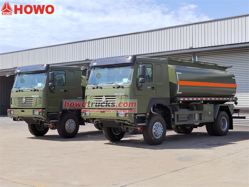 Sinotruk HOWO 4X4 Fuel Tank Truck for Sale