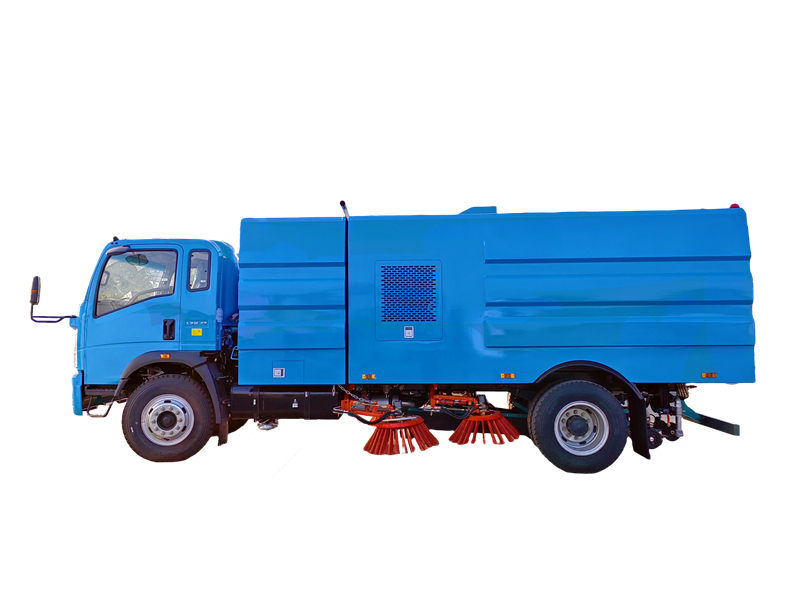 HOWO sweeper truck drawing