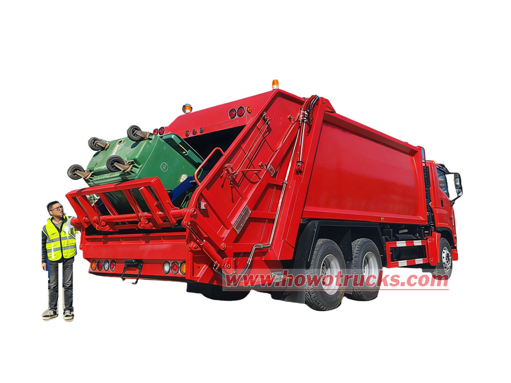 Xe tải ép rác hạng nặng Howo 20M3