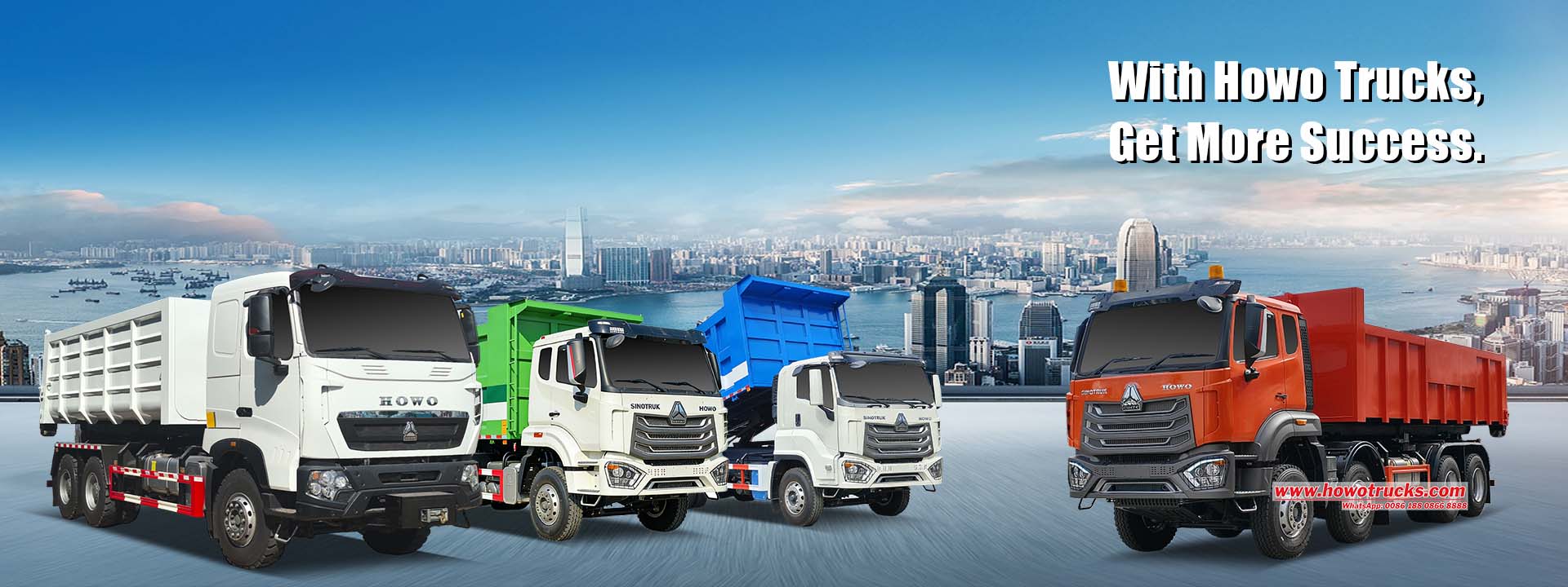 Nhà cung cấp xe tải cẩu Howo, cung cấp xe tải cẩu Howo 10 tấn, 15 tấn, 20 tấn, 25 tấn kiểu roll on roll off.