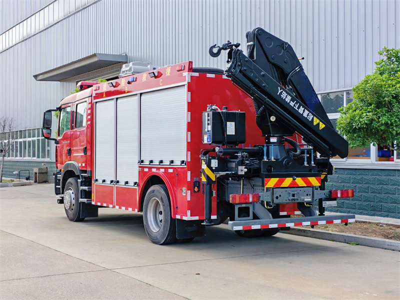Howo fire rescue truck