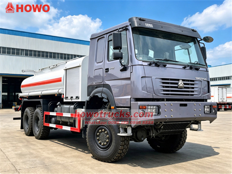 Howo mining 12000L fuel tank truck