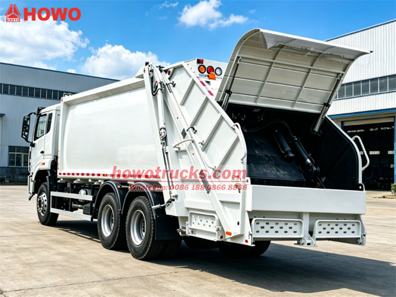 HOWO 20CBM garbage compactor truck