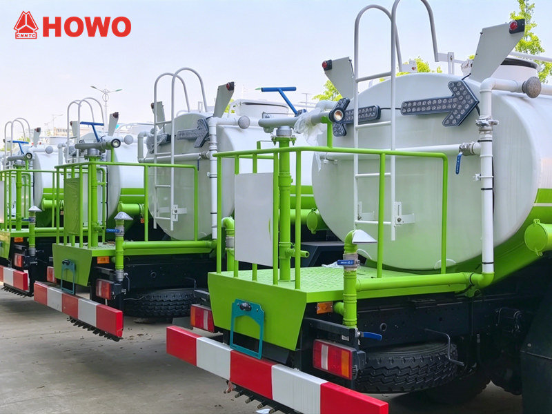HOWO 5,000 liters sprinkler truck